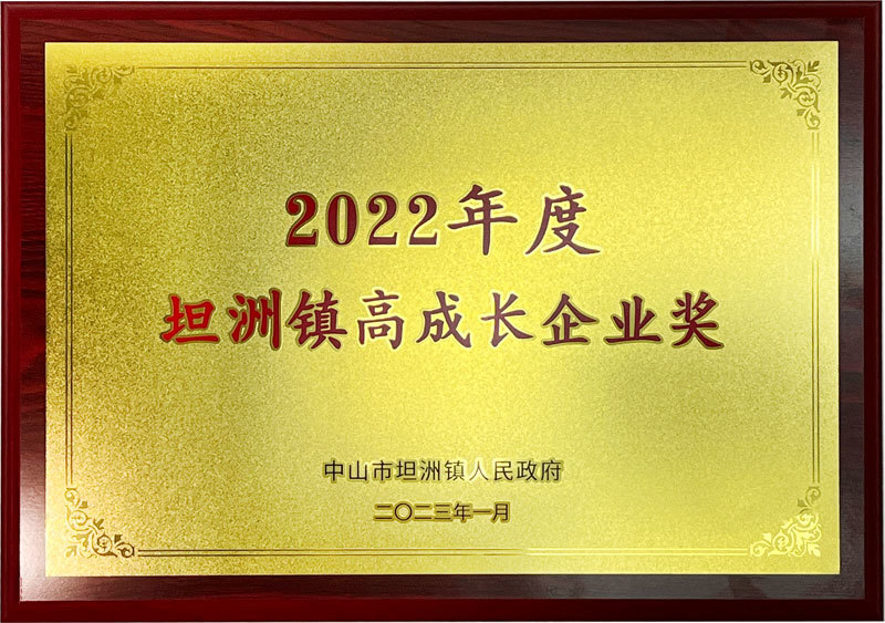 高成长企业奖